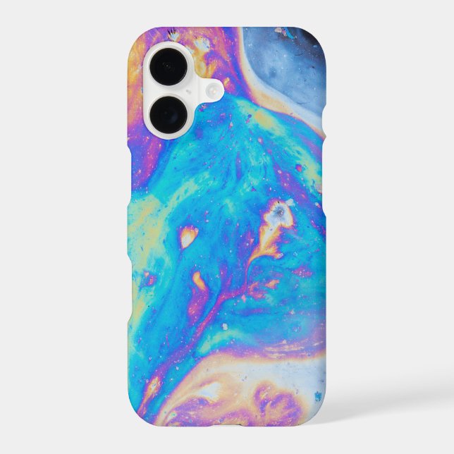 Colourful oil patterns, Canada (Back)