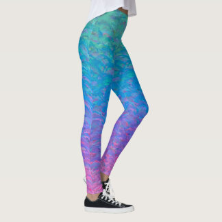 Colourful Ombre Painting Leggings