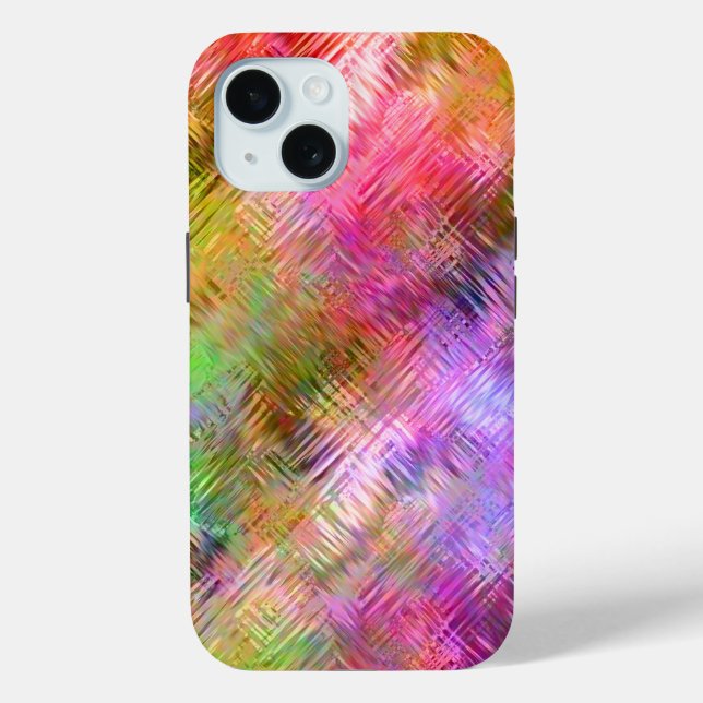 Colourful Opal Glassy Texture Case-Mate iPhone Case (Back)