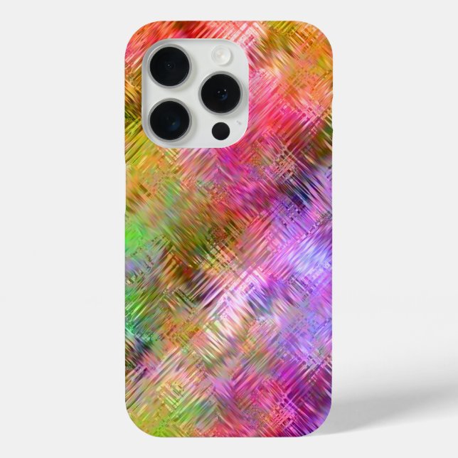 Colourful Opal Glassy Texture Case-Mate iPhone Case (Back)