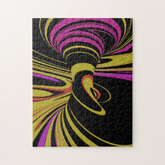 colourful Optical Illusion Jigsaw Puzzle