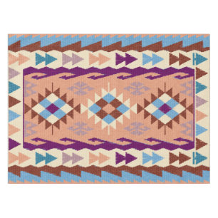 Colourful Oriental Kilim Rug Tablecloth