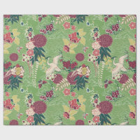 Colourful Oriental silk pattern