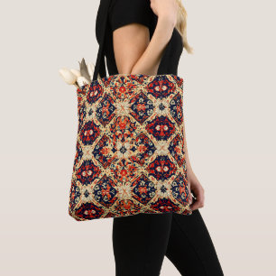 Colourful Ornamental Pattern Tote Bag