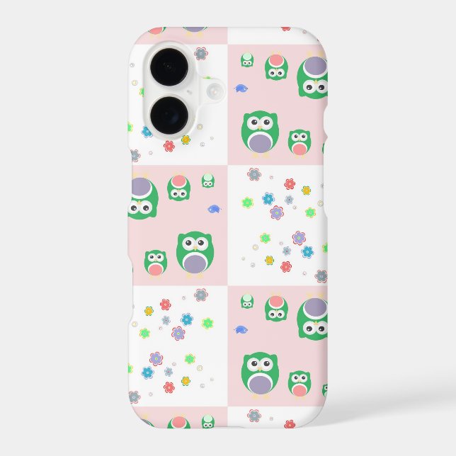Colourful Owl Pattern For Kids (Back)