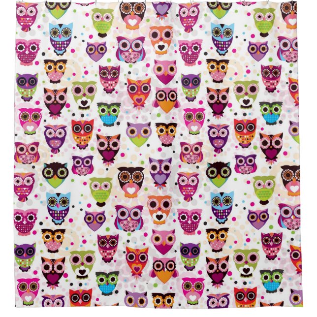 Colourful Owl Pattern For Kids 2 (Front)