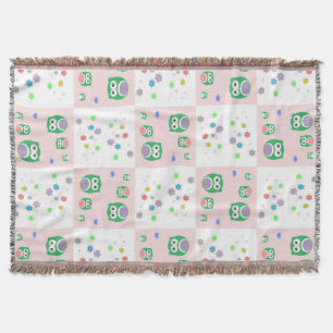 Colourful Owl Pattern For Kids Throw Blanket