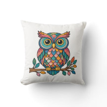 Colourful Owl Two-Sided
