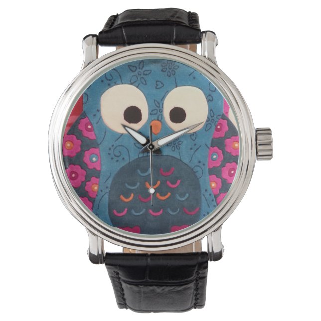 Colourful Owl Watch (Front)