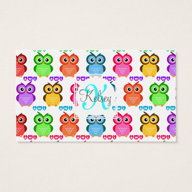 Colourful Own Monogram (Back)