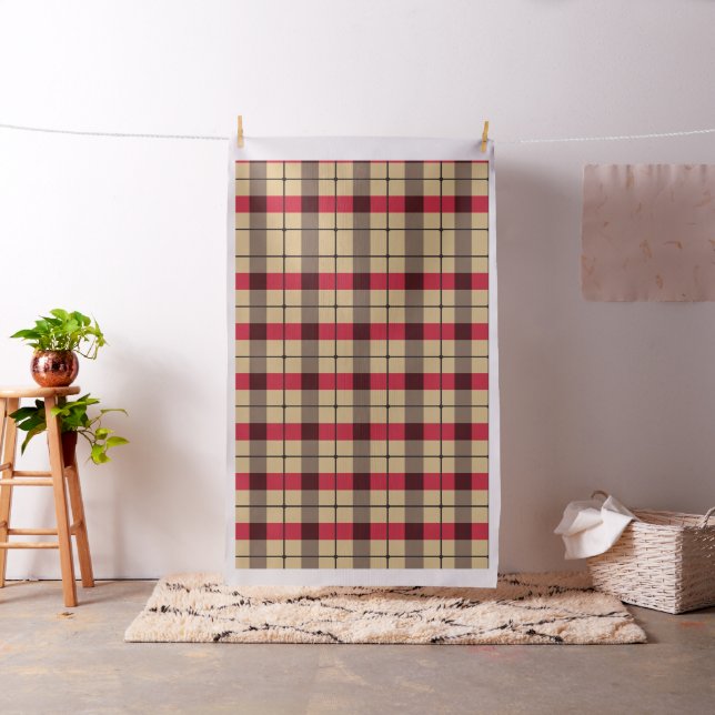 Colourful paid pattern fabric (In Situ)