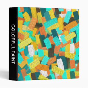 Colourful Paint (1in) Binder