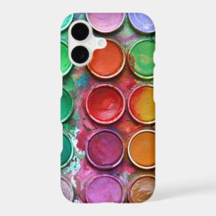 Colourful Paint Colour Box Palette Pattern