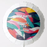 Colourful Paint Effect 16th Birthday Let's Party Balloon<br><div class="desc">Celebrate a birthday with this colourful paint effect party balloon. Designed with an abstract brushstrokes pattern,  the eye-catching balloon brings artistic vibes to your special day. Personalize with your own words for the finishing touch.</div>