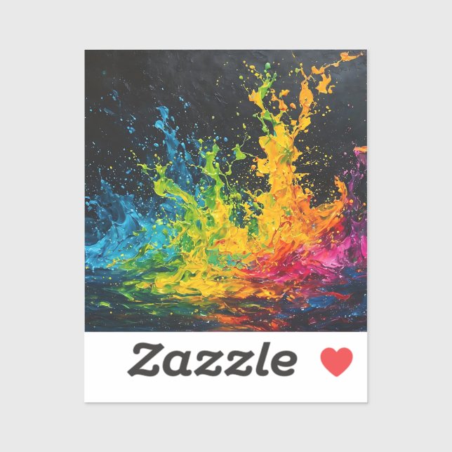 Colourful Paint Splash (Sheet)