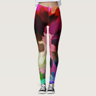 Colourful Paint Splatter #24 Leggings