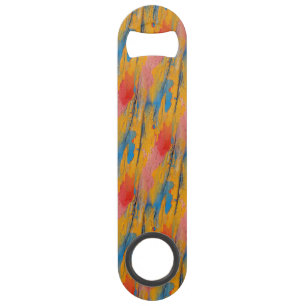 Colourful Paint Splatter Bar Key