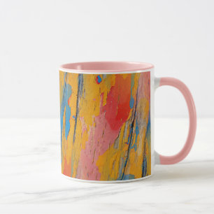 Colourful Paint Splatter Mug