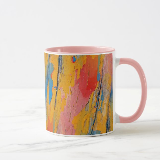 Colourful Paint Splatter Mug (Right)