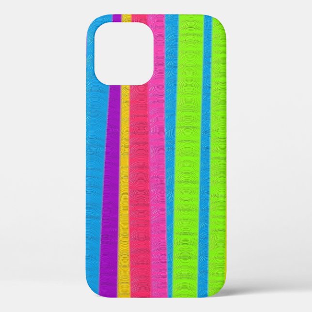Colourful paint stripes #2 Case-Mate iPhone case (Back)