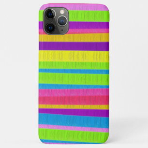 Colourful paint stripes iPhone 11 pro max case
