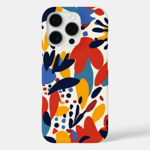 Colourful Painted Flower Pattern Phone Case-2 iPhone 16 Pro Case