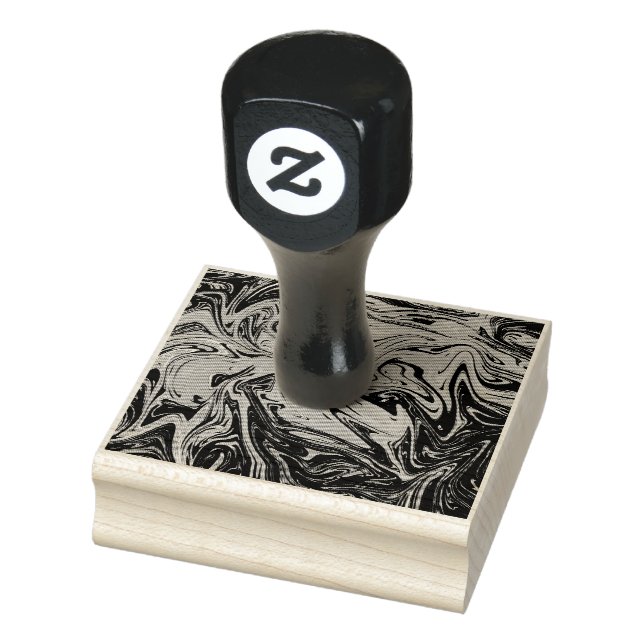 colourful painting, and fine art masterpiece rubber stamp (Stamp)