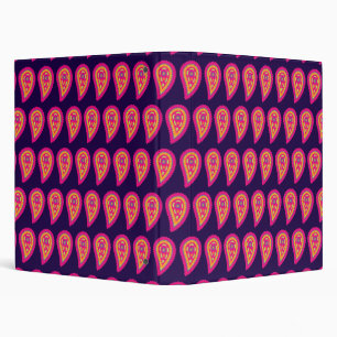 Colourful Paisley Binder