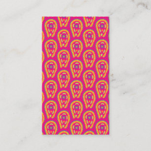 Colourful Paisley Discount Card