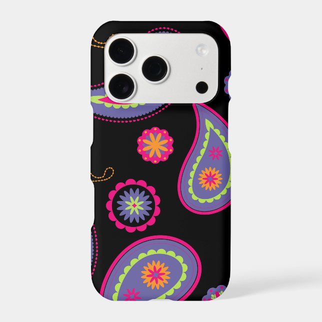 Colourful Paisley Pattern (Back)