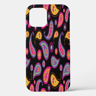 Colourful Paisley Pattern iPhone 12 Case