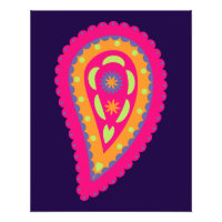 Colourful Paisley