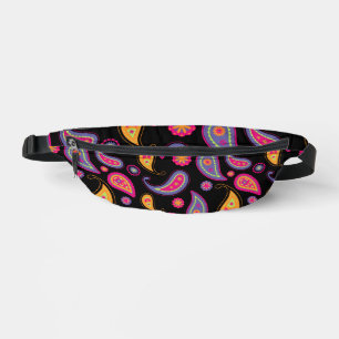 Colourful Paisley seamless Pattern Fanny Pack