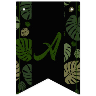 Colourful Palm Leaves Bunting Flags
