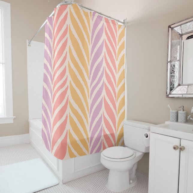 Colourful Palm Leaves Pattern (In Situ)