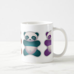 Colourful Panda Coffee Mug