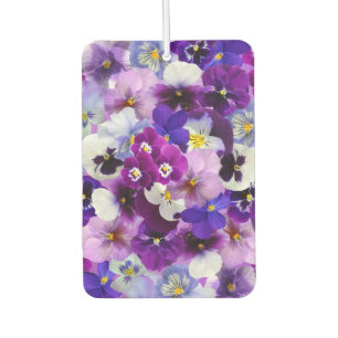 Colourful Pansies, Pretty Flowers, Air Freshener