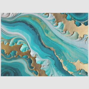 Colourful Paper Collage Art Tissue Paper