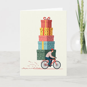 Colourful Parcel Birthday Card