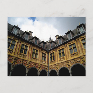 Colourful Parisian Windows Postcard