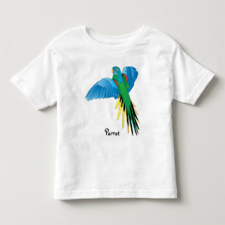 Colourful Parrot Toddler T-shirt