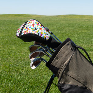Colourful Parrots, Tropical Parrots, Your Name Golf Head Cover