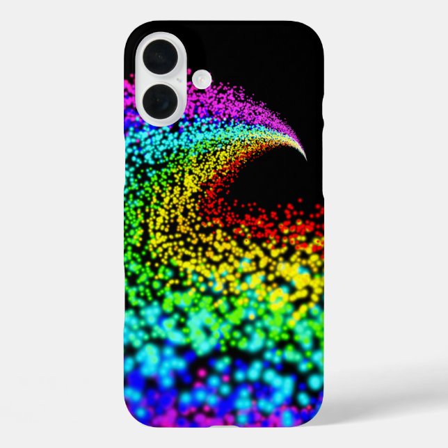 Colourful particles Case-Mate iPhone case (Back)