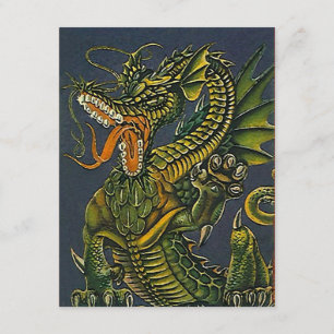 Colourful Party Dragon ~Customize These Invitation