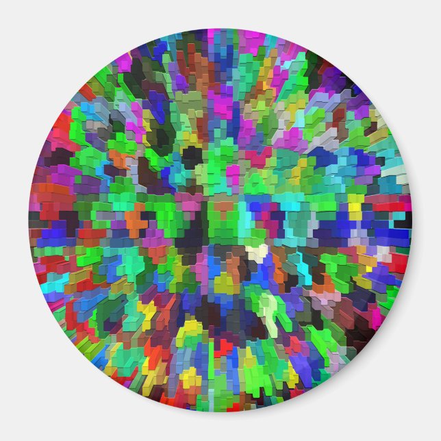 Colourful Partyin'...... Magnet (Front)