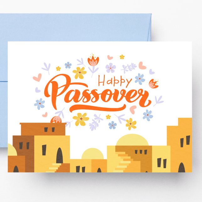 Colourful Passover Postcard (Creator Uploaded)