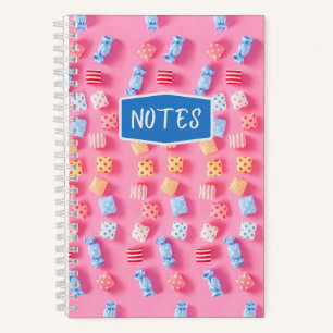 Colourful Pastel Candies  Notebook