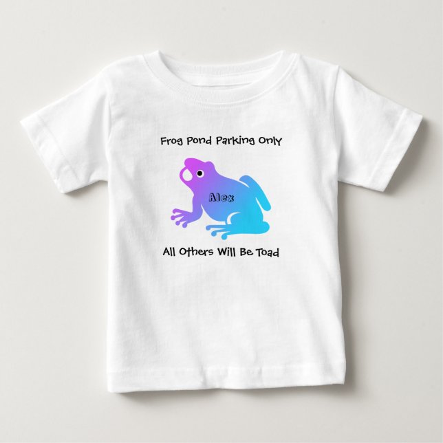 Colourful Pastel Frog Shirt (Front)