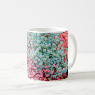 Colourful Pastel Gypsophila Baby Breath Flowers Pa Coffee Mug