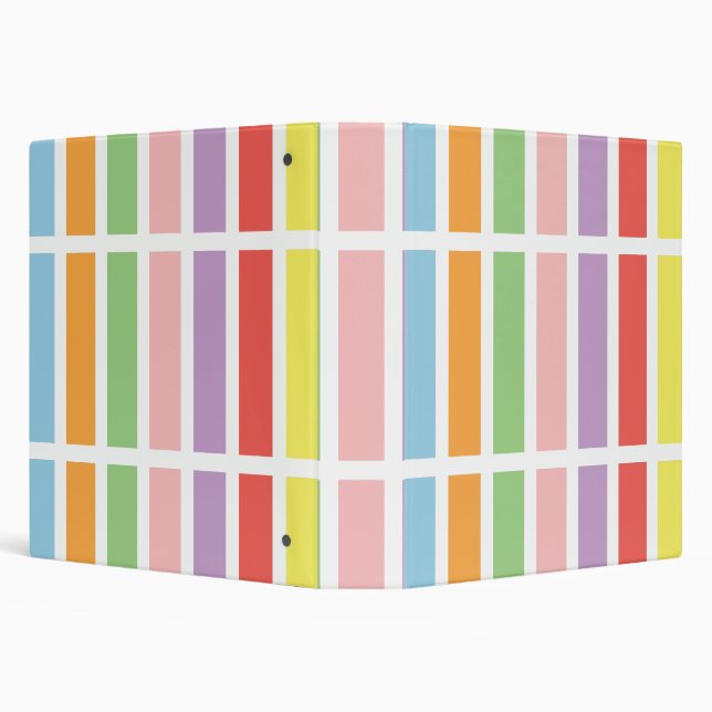 Colourful Pastel Hues Binder (Background)